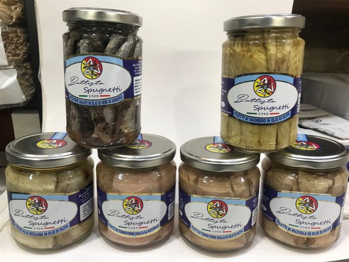 Acciughe Salate in olio di semi di girasole Gr 300